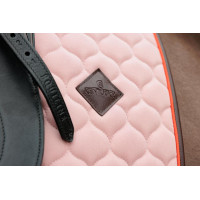 Tapis de selle Kentucky Onion quilt Leather Neon Vieux rose Tapis de selle Kentucky Onion quilt Leather Neon Vieux rose