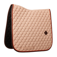 Tapis de selle Kentucky Onion quilt Leather Neon Beige