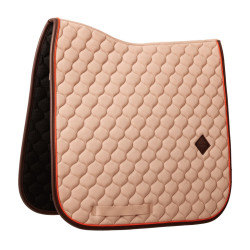 Tapis de selle Kentucky Onion quilt Leather Neon Beige