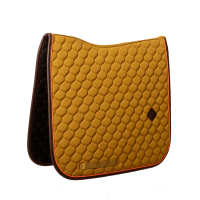 Tapis de selle Kentucky Onion quilt Leather Neon Khaki Kaki