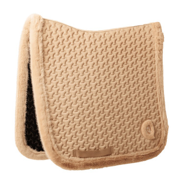 Tapis de selle Kentucky Plaited faux mouton Beige