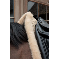 Tapis de selle Kentucky Plaited faux mouton Beige