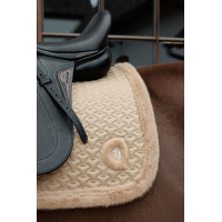 Tapis de selle Kentucky Plaited faux mouton Beige