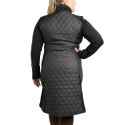 Veste longue Montar MoQuinn hybride matelassé Curve femme Noir