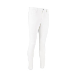 Pantalon d'équitation Kentucky Mexico grip genoux homme Blanc