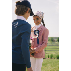 Polo de concours Kentucky Osaka manches longues garçon Marine Bleu marine