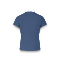 Polo de concours Kentucky Osaka manches courtes garçon Marine Bleu marine