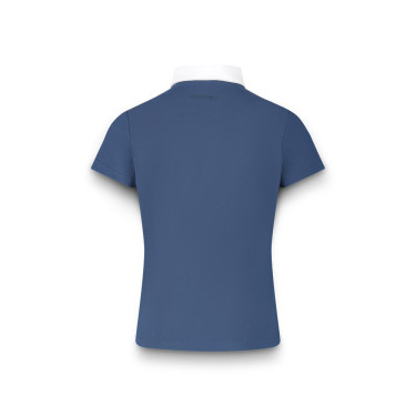 Polo de concours Kentucky Osaka manches courtes garçon Marine Bleu marine