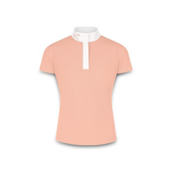 Wedstrijdpolo Kentucky Tokyo met korte mouwen voor meisjes