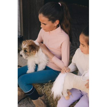 T-shirt d'entrainement Kentucky Madrid manches longues fille Vieux rose