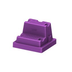 Montoir Easy Step La Gee 2 treden Violet Montoir Easy Step La Gee 2 treden Violet