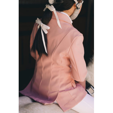 Veste de concours Kentucky Paris fille Vieux rose