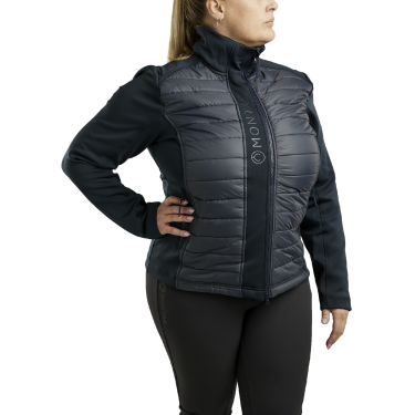Veste Montar Emma Hybrid femme Curve Marine Bleu marine