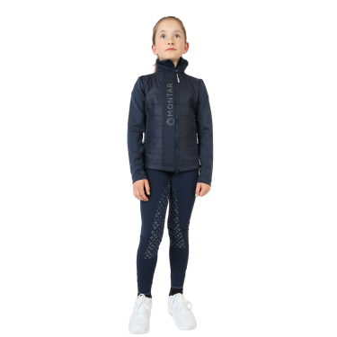 Montar Emma junior jas Marine Marineblauw