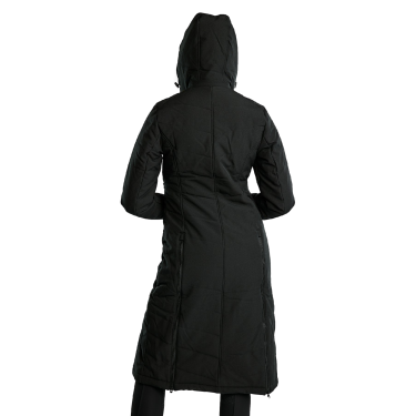 Veste Montar extra longue Dicte femme Noir