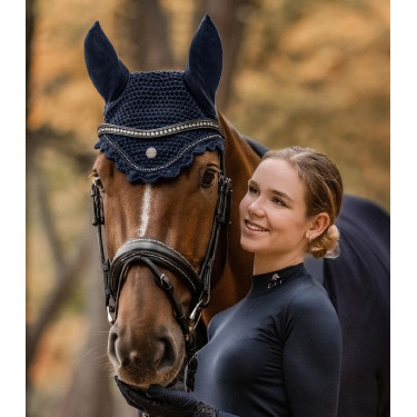 Bonnet anti-mouches Nepal Waldhausen Bleu nocturne