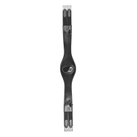 Sangle de selle Waldhausen en cuir Noir