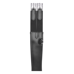 Sangle de selle Waldhausen en cuir Noir