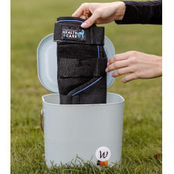 Guêtres Waldhausen Health + Care Ice Layer par 2 Noir