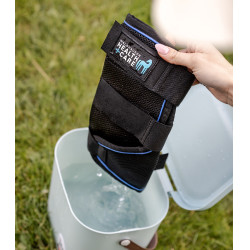 Waldhausen Health + Care Ice Layer peesbeschermers per 2 Zwart Waldhausen Health + Care Ice Layer peesbeschermers per 2 Zwart