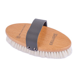 Brosse douce Waldhausen Exclusive Line poils de chèvre Bois Beige