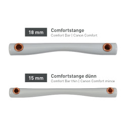 Mors Beris d'obstacle barre de confort fine