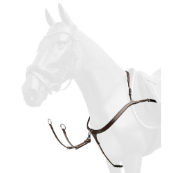 Collier de chasse Waldhausen X-Line long pont Marron