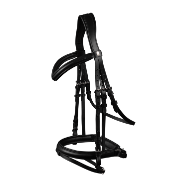 Bridon Waldhausen X-Line Stockholm gecombineerde pull back neusriem Bridon Waldhausen X-Line Stockholm gecombineerde pull back neusriem