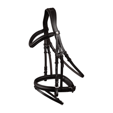 Bridon Waldhausen X-Line Stockholm muserolle combinée pull back Bridon Waldhausen X-Line Stockholm muserolle combinée pull back