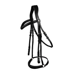 Bridon Waldhausen X-Line London muserolle allemande Noir