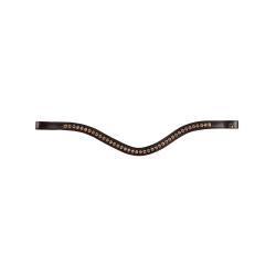 Waldhausen X-Line Relaxation hoofdstel met anatomische neusriem Bruin