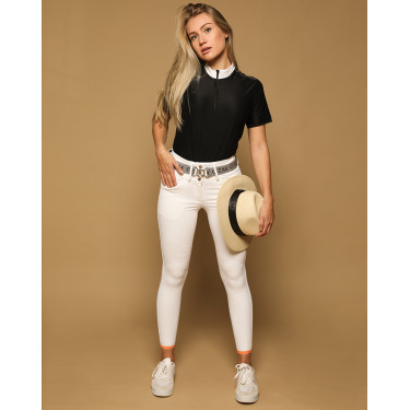 Gordel GEM Zaza Zilverkleurig Grijs