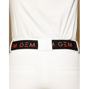 Ceinture GEM Zaza Noir / corail