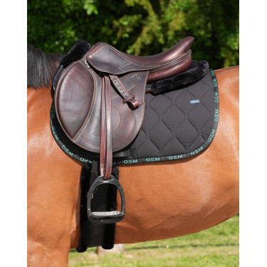 Tapijt GEM Love Zwart / groen