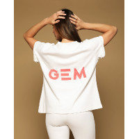 Tee-shirt GEM Eclair Blanc Tee-shirt GEM Eclair Blanc