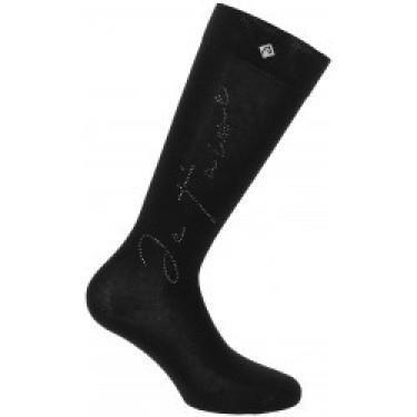 Chaussettes Je t'aime Equithème Cassis Chaussettes Je t'aime Equithème Cassis