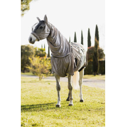 Couverture anti Eczema Horze Mountain Essence UV Gris clair Couverture anti Eczema Horze Mountain Essence UV Gris clair