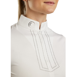 Polo de concours Montar MoViolet crystal gun metal femme Blanc Polo de concours Montar MoViolet crystal gun metal femme Blanc