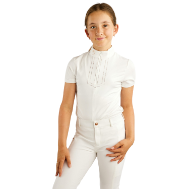 Wedstrijdpolo Montar MoViolet Junior crystal rosegoud Wedstrijdpolo Montar MoViolet Junior crystal rosegoud
