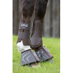 Guêtres LeMieux Grafter Marron ancien modèle Guêtres LeMieux Grafter Marron ancien modèle