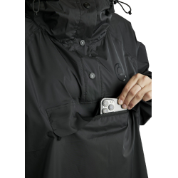 Imperméable long Montar MoRianne logo noir Imperméable long Montar MoRianne logo noir