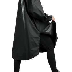 Imperméable long Montar MoRianne logo noir Imperméable long Montar MoRianne logo noir