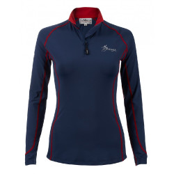 Technisch ondergoed My LeMieux Marine / rood Blauw