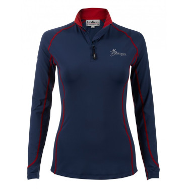 Technisch ondergoed My LeMieux Marine / rood Blauw
