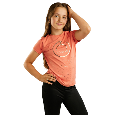 T-shirt manches courtes Montar MoNille Junior imprimé rosegold T-shirt manches courtes Montar MoNille Junior imprimé rosegold