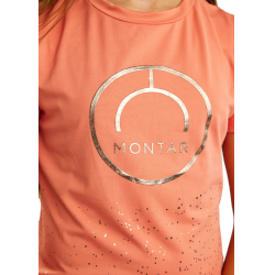 T-shirt manches courtes Montar MoNille Junior imprimé rosegold Watermelon