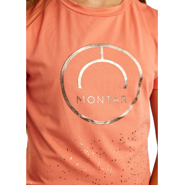 T-shirt manches courtes Montar MoNille Junior imprimé rosegold T-shirt manches courtes Montar MoNille Junior imprimé rosegold