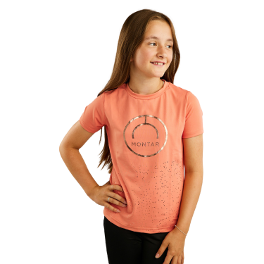 T-shirt manches courtes Montar MoNille Junior imprimé rosegold T-shirt manches courtes Montar MoNille Junior imprimé rosegold