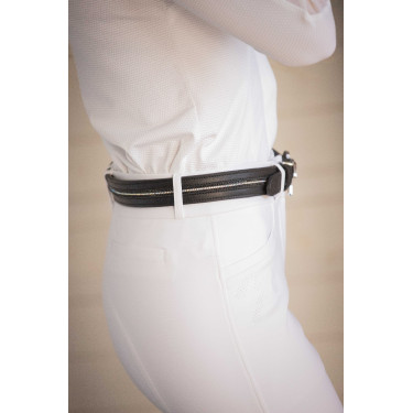 Pénélope Signature riem met strass Pénélope Signature riem met strass