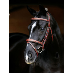 Bridon combiné LeMieux Competition Chestnut Marron